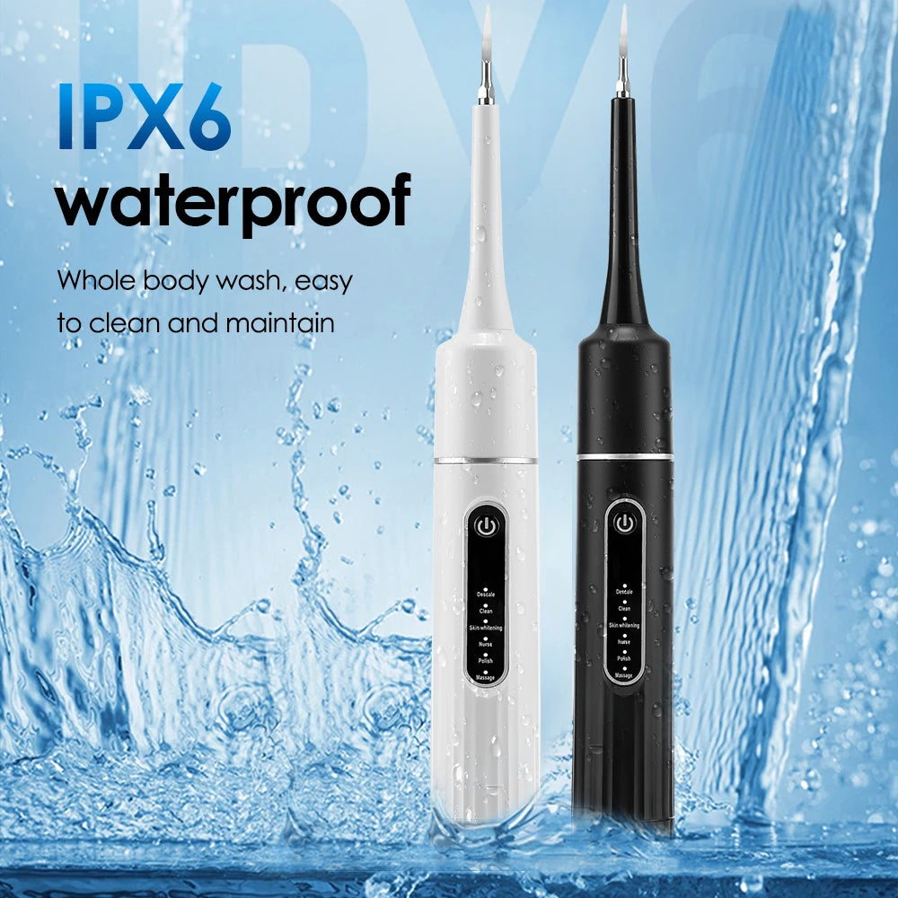 Dental Calculus Removal Electric Teeth Whitening & Cleaning Ultrasonic Tooth Cleaner Scaler Plaque Coffee Stain Tartar Oral Care