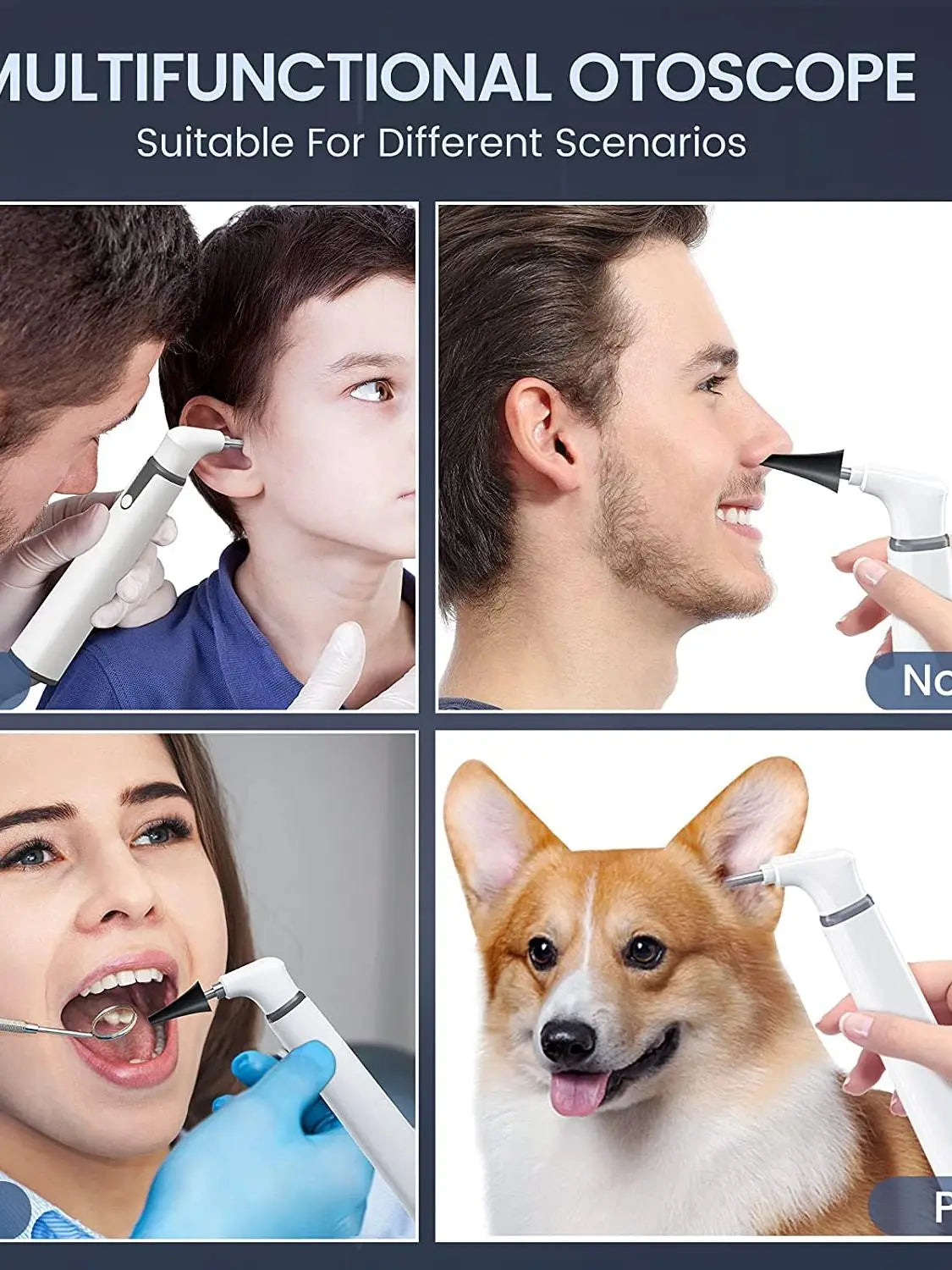 WIFI Digital Otoscope Ear Camera 3.9mm Ear Cleaning Inspection Camera Ear Wax Removal Tools for IPhone Android