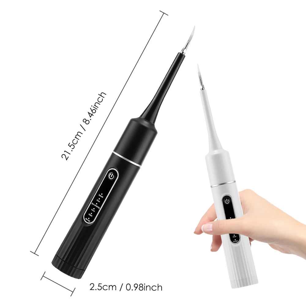 Dental Calculus Removal Electric Teeth Whitening & Cleaning Ultrasonic Tooth Cleaner Scaler Plaque Coffee Stain Tartar Oral Care