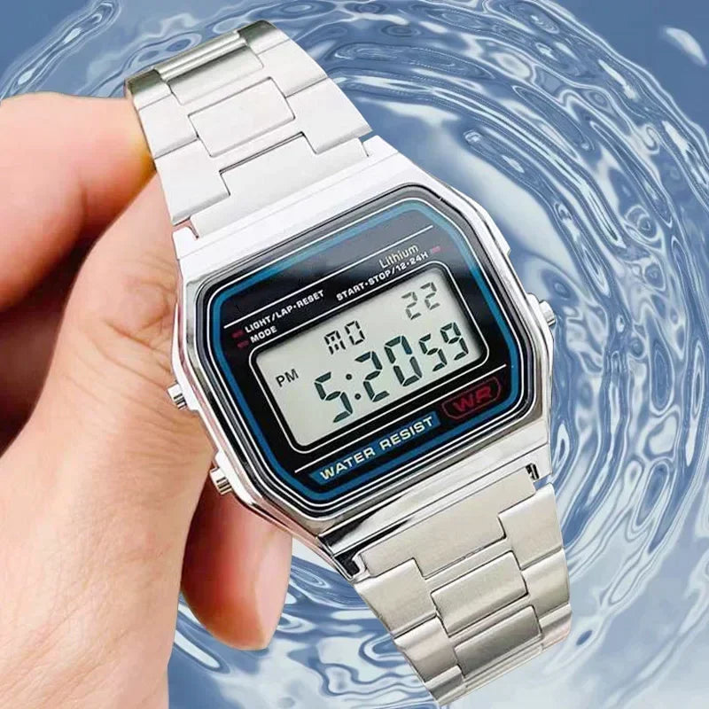 1pcs Digital Watches for Men Sports Waterproof Bracelet Clock Gold Electronice LED Wristwatch Women Casucal Montre Homme Relogio