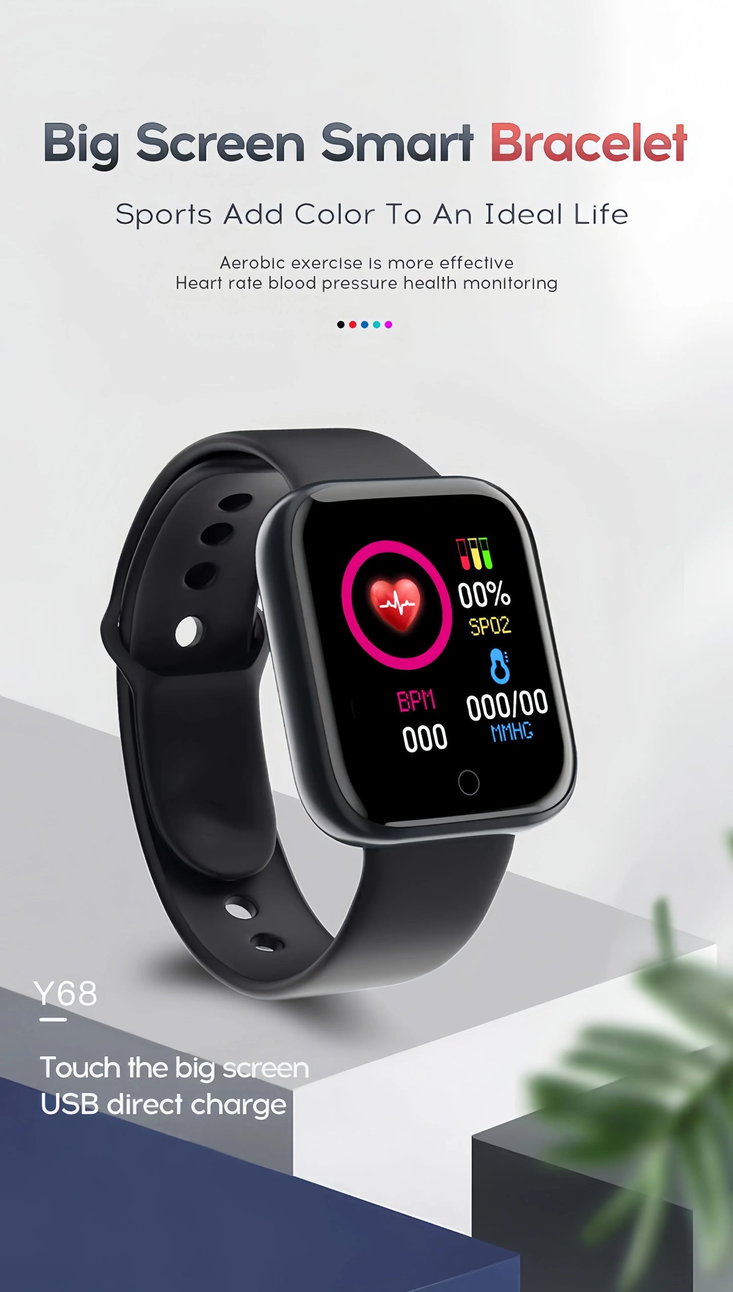 Multifunction Smart Watch For Men Women Kids Bluetooth Calls, Heart Rate & SpO2 Monitor, Sleep Tracking | Step Counter