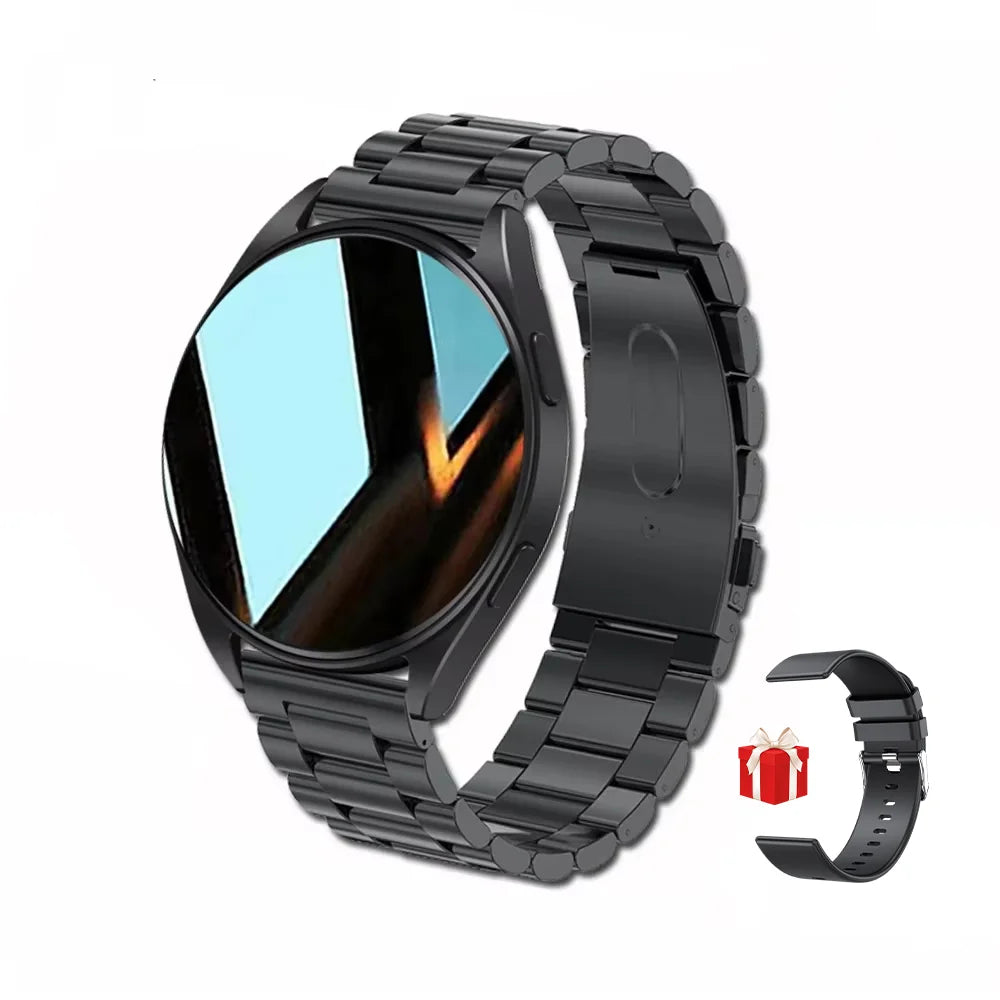 KESHUYOU 2025 New Bluetooth Call Smart Watches Pro 1.32” Inch 160*160 Custom Dials Sport Men And Woman Health Monitor Smartwatch