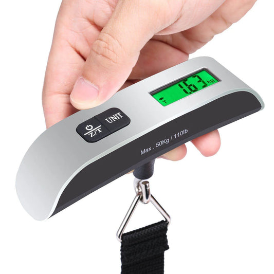 50kg 10g Digital Scale Electronic Balance Kitchen Luggage Hanging Scale Weight Suitcase Travel Scale Baggage Bag Weight Tool