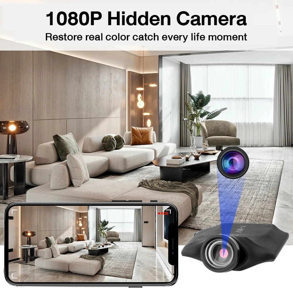 1080P High-Definition Wireless WIFI IP Mini Camera DIY Button Design Module Motion DVR Video Recorder Home Security P2P Camera