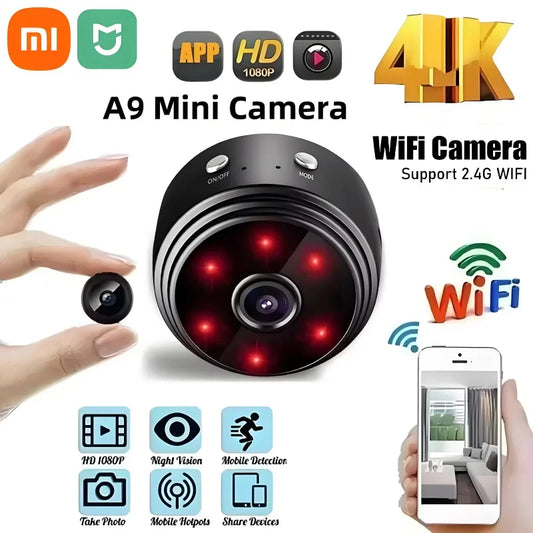 Xiaomi A9 Mini Camera 1080p HD Wifi Indoor Safety Wireless Monitor Camcorders Night Version Video Intelligent Home Camera 2025