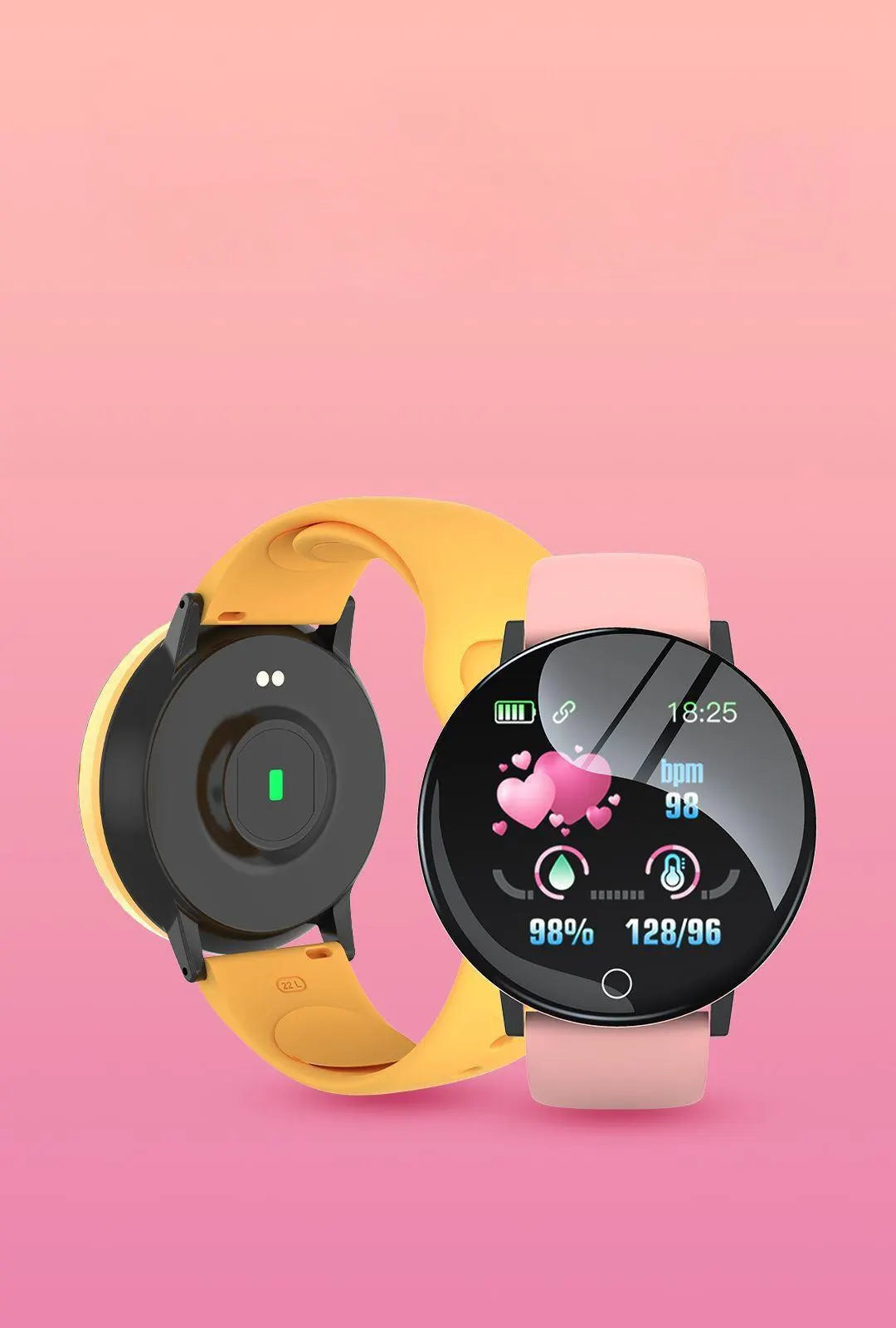 New Smart Bracelet 2025 Real Step Count Fashion Alarm Clock Watch Bluetooth Music Fitness Tracker Sports Smartwatch Android D18
