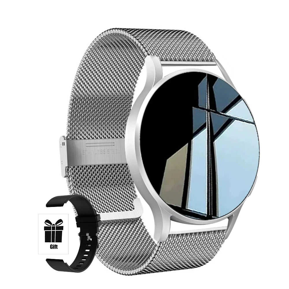 KESHUYOU 2025 New Bluetooth Call Smart Watches Pro 1.32” Inch 160*160 Custom Dials Sport Men And Woman Health Monitor Smartwatch
