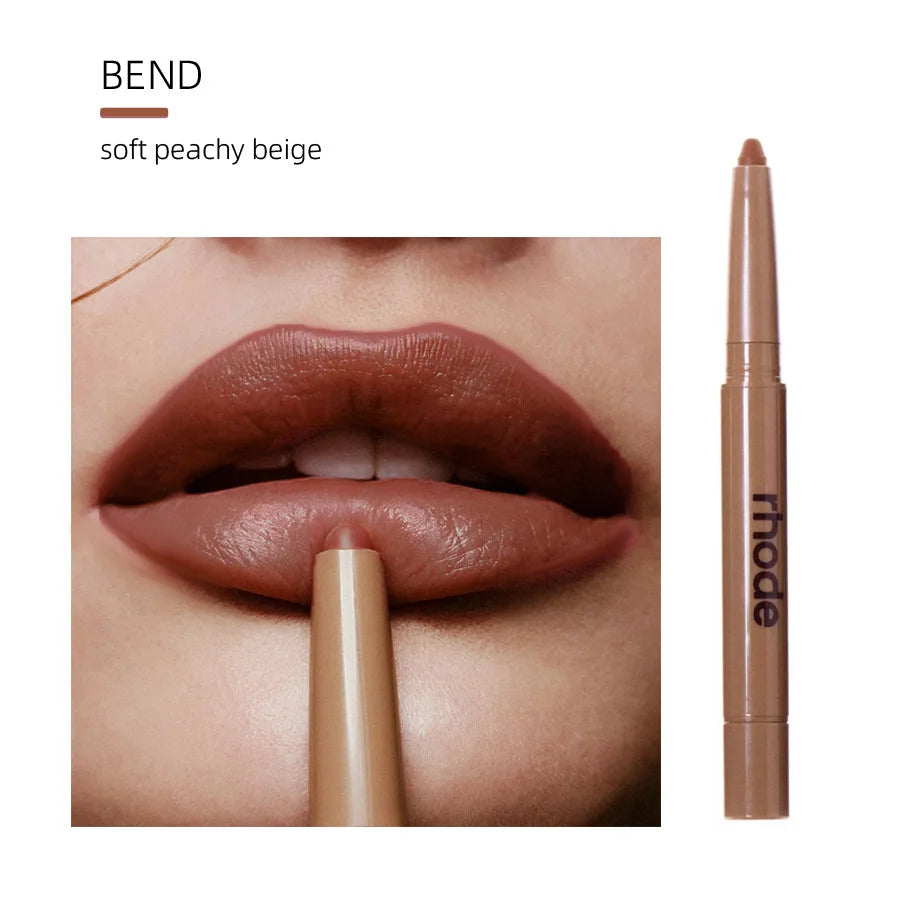 Rhode Moisturizing Lip Balm Original Lip Gloss Care of the Lips Benetitnt for Lips Pink Powder Blush Plumping Gloss Oil Lipstick