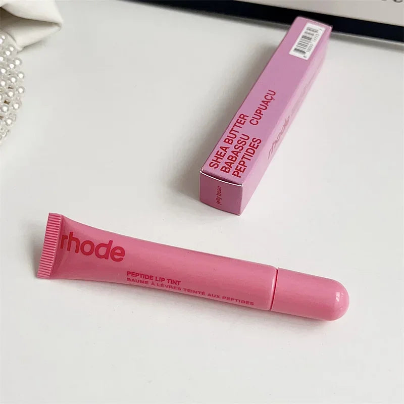 Rhode Moisturizing Lip Balm Original Lip Gloss Care of the Lips Benetitnt for Lips Pink Powder Blush Plumping Gloss Oil Lipstick