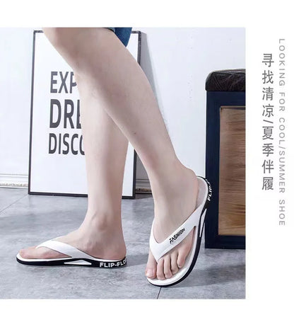 Fashionable Flip Flops Ultra-Comfortable Soft Sole Slides Unisex Summer Beach Indoor Outdoor Slippers Vacation Everyday Wear