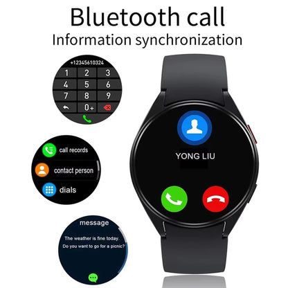 KESHUYOU 2025 New Bluetooth Call Smart Watches Pro 1.32” Inch 160*160 Custom Dials Sport Men And Woman Health Monitor Smartwatch