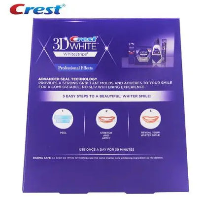 Crest White Teeth Whitening Strips 3D White Professional Effects Tooth Bleaching Strip Dental kit Oral Hygiene Care Whitestrips