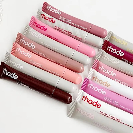 Rhode Moisturizing Lip Balm Original Lip Gloss Care of the Lips Benetitnt for Lips Pink Powder Blush Plumping Gloss Oil Lipstick