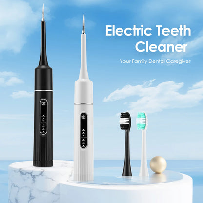 Dental Calculus Removal Electric Teeth Whitening & Cleaning Ultrasonic Tooth Cleaner Scaler Plaque Coffee Stain Tartar Oral Care