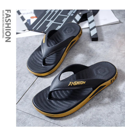 Fashionable Flip Flops Ultra-Comfortable Soft Sole Slides Unisex Summer Beach Indoor Outdoor Slippers Vacation Everyday Wear