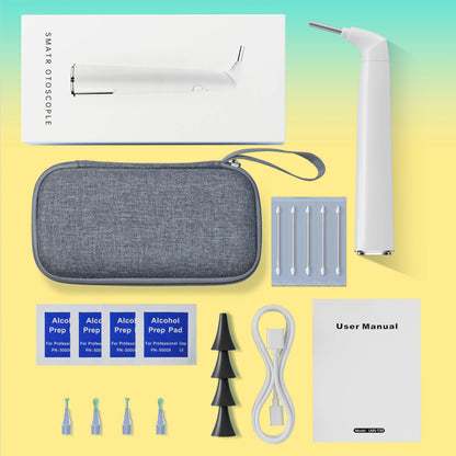 WIFI Digital Otoscope Ear Camera 3.9mm Ear Cleaning Inspection Camera Ear Wax Removal Tools for IPhone Android