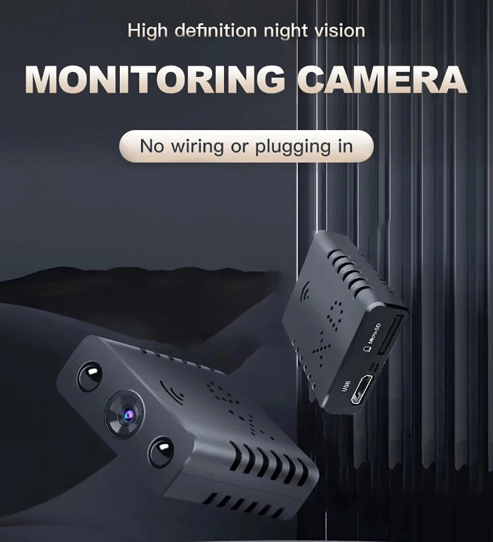 XD 1080P WiFi Mini Camera Smart Wireless Camcorder IP Camera Sport Camera Night Vision Remote Security Protection Video Recorder