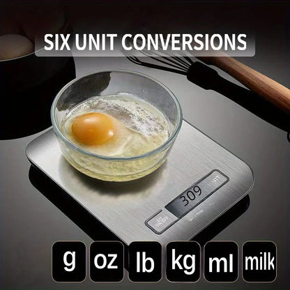 1pc 10KG LCD digital display electronic scale Household kitchen scale food baking scale 22bl personal table scale weight scale