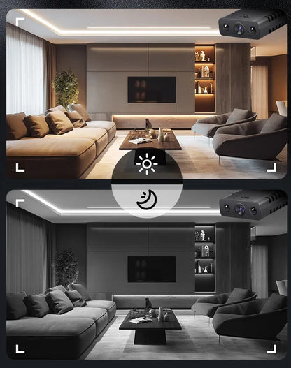 XD 1080P WiFi Mini Camera Smart Wireless Camcorder IP Camera Sport Camera Night Vision Remote Security Protection Video Recorder