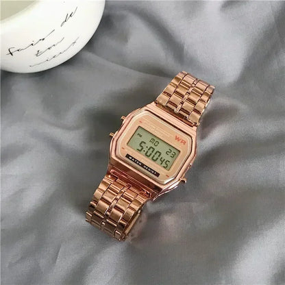 1pcs Digital Watches for Men Sports Waterproof Bracelet Clock Gold Electronice LED Wristwatch Women Casucal Montre Homme Relogio