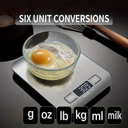 1pc 10KG LCD digital display electronic scale Household kitchen scale food baking scale 22bl personal table scale weight scale