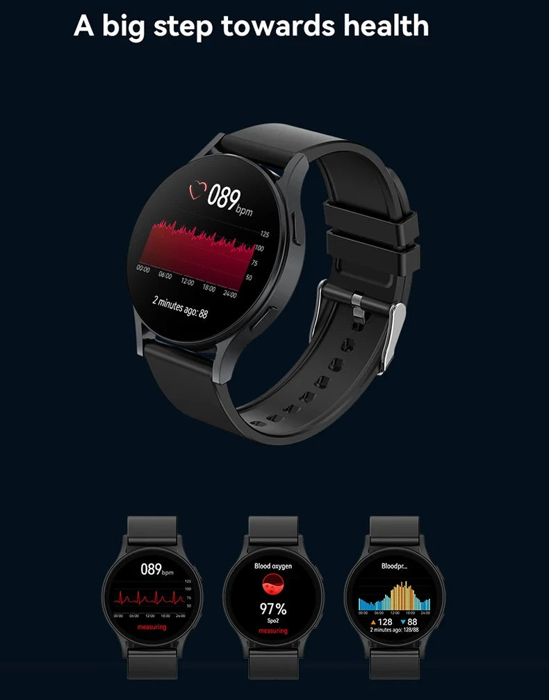 KESHUYOU 2025 New Bluetooth Call Smart Watches Pro 1.32” Inch 160*160 Custom Dials Sport Men And Woman Health Monitor Smartwatch