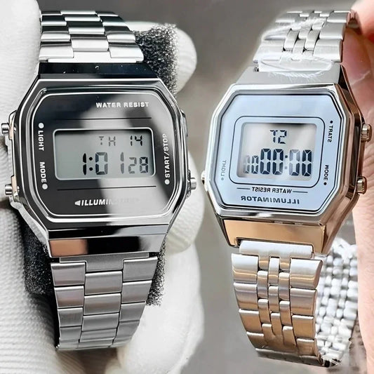 1pcs Digital Watches for Men Sports Waterproof Bracelet Clock Gold Electronice LED Wristwatch Women Casucal Montre Homme Relogio