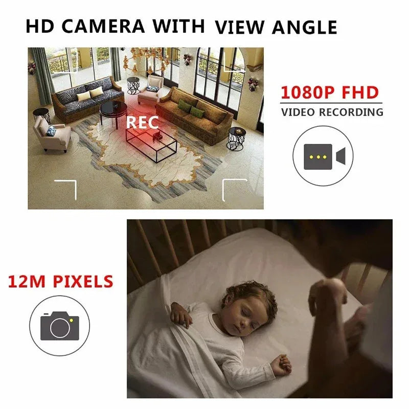 Mini Camera 1080P Smallest Full HD Camcorder Infrared Night Vision Micro Cam Motion detection IR-CUT DV Support Hidden TF card