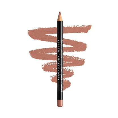 Slim Lip Pencil Nude Matte Creamy Lipstick Long-lasting Waterproof Plumping Lip Stain Natural Brown Lipliner Professional Makeup