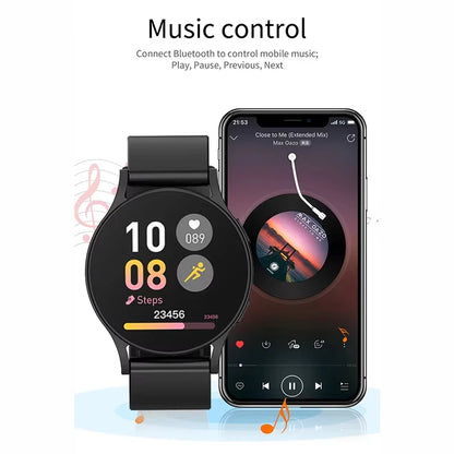 KESHUYOU 2025 New Bluetooth Call Smart Watches Pro 1.32” Inch 160*160 Custom Dials Sport Men And Woman Health Monitor Smartwatch