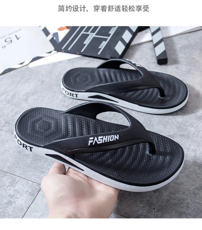 Fashionable Flip Flops Ultra-Comfortable Soft Sole Slides Unisex Summer Beach Indoor Outdoor Slippers Vacation Everyday Wear
