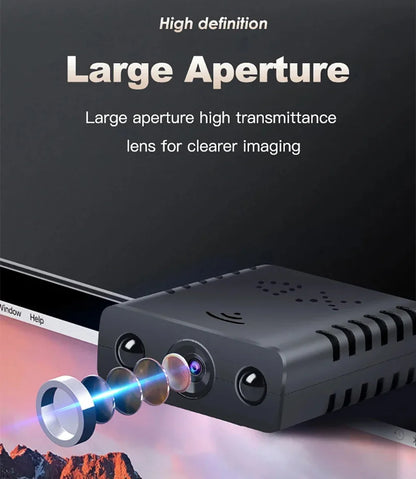 XD 1080P WiFi Mini Camera Smart Wireless Camcorder IP Camera Sport Camera Night Vision Remote Security Protection Video Recorder