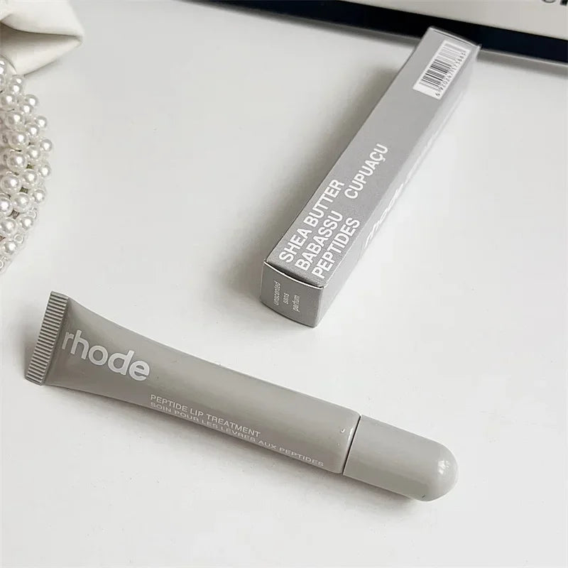 Rhode Moisturizing Lip Balm Original Lip Gloss Care of the Lips Benetitnt for Lips Pink Powder Blush Plumping Gloss Oil Lipstick