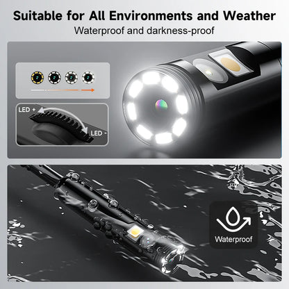 TYPE-C Endoscope HD1080P Single Dual Camera 3 IN 1 Micro USB For IOS IPhone Android Phones Waterproof Pipe Inspection Borescope