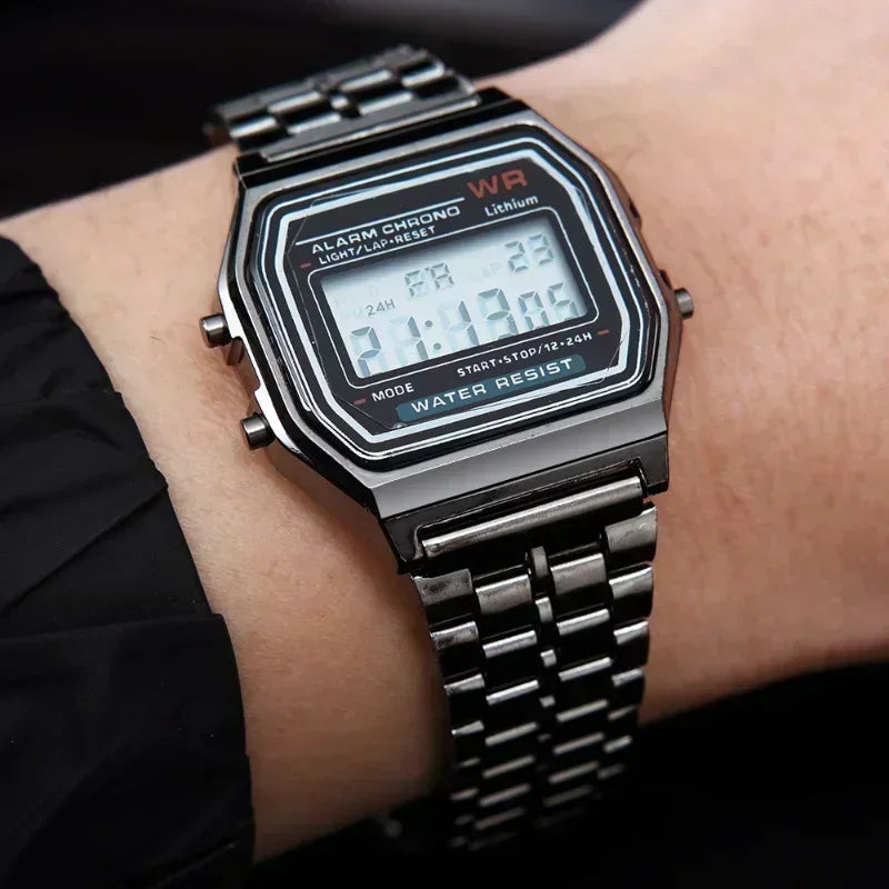 1pcs Digital Watches for Men Sports Waterproof Bracelet Clock Gold Electronice LED Wristwatch Women Casucal Montre Homme Relogio