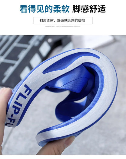 Fashionable Flip Flops Ultra-Comfortable Soft Sole Slides Unisex Summer Beach Indoor Outdoor Slippers Vacation Everyday Wear