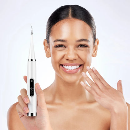 Dental Calculus Removal Electric Teeth Whitening & Cleaning Ultrasonic Tooth Cleaner Scaler Plaque Coffee Stain Tartar Oral Care