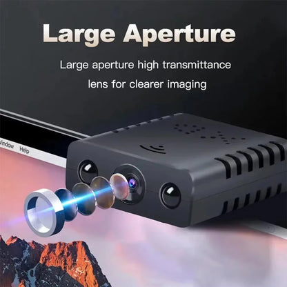 XD 1080P WiFi Mini Camera Smart Wireless Camcorder IP Camera Sport Camera Night Vision Remote Security Protection Video Recorder