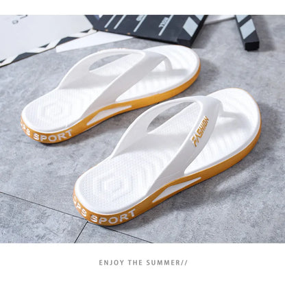 Fashionable Flip Flops Ultra-Comfortable Soft Sole Slides Unisex Summer Beach Indoor Outdoor Slippers Vacation Everyday Wear