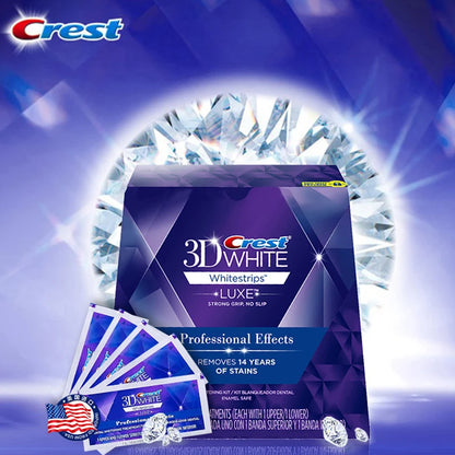 Crest White Teeth Whitening Strips 3D White Professional Effects Tooth Bleaching Strip Dental kit Oral Hygiene Care Whitestrips