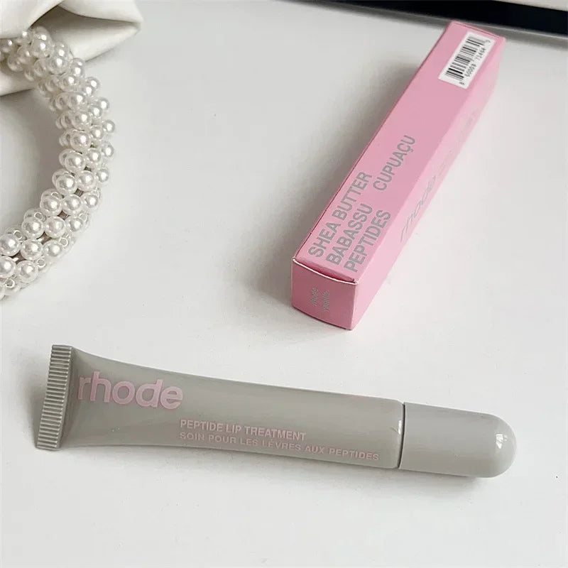 Rhode Moisturizing Lip Balm Original Lip Gloss Care of the Lips Benetitnt for Lips Pink Powder Blush Plumping Gloss Oil Lipstick