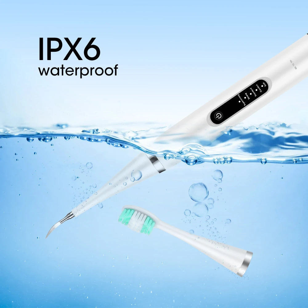 Dental Calculus Removal Electric Teeth Whitening & Cleaning Ultrasonic Tooth Cleaner Scaler Plaque Coffee Stain Tartar Oral Care