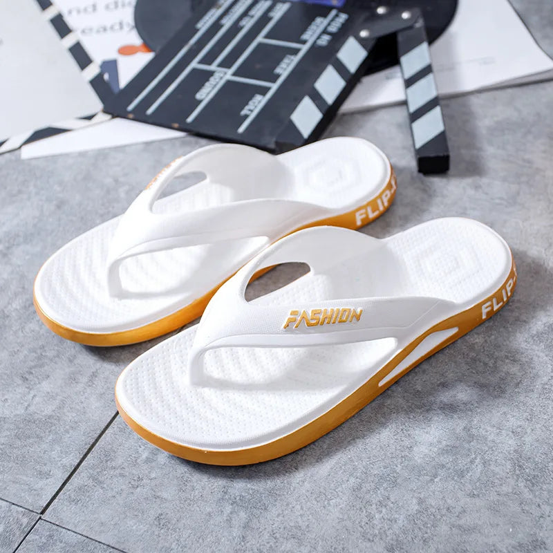 Fashionable Flip Flops Ultra-Comfortable Soft Sole Slides Unisex Summer Beach Indoor Outdoor Slippers Vacation Everyday Wear