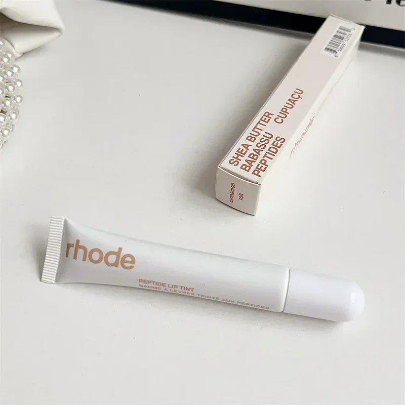 Rhode Moisturizing Lip Balm Original Lip Gloss Care of the Lips Benetitnt for Lips Pink Powder Blush Plumping Gloss Oil Lipstick