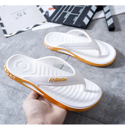 Fashionable Flip Flops Ultra-Comfortable Soft Sole Slides Unisex Summer Beach Indoor Outdoor Slippers Vacation Everyday Wear