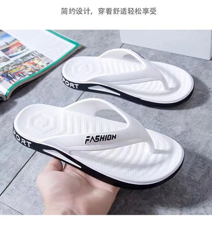 Fashionable Flip Flops Ultra-Comfortable Soft Sole Slides Unisex Summer Beach Indoor Outdoor Slippers Vacation Everyday Wear