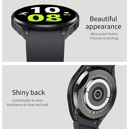 KESHUYOU 2025 New Bluetooth Call Smart Watches Pro 1.32” Inch 160*160 Custom Dials Sport Men And Woman Health Monitor Smartwatch