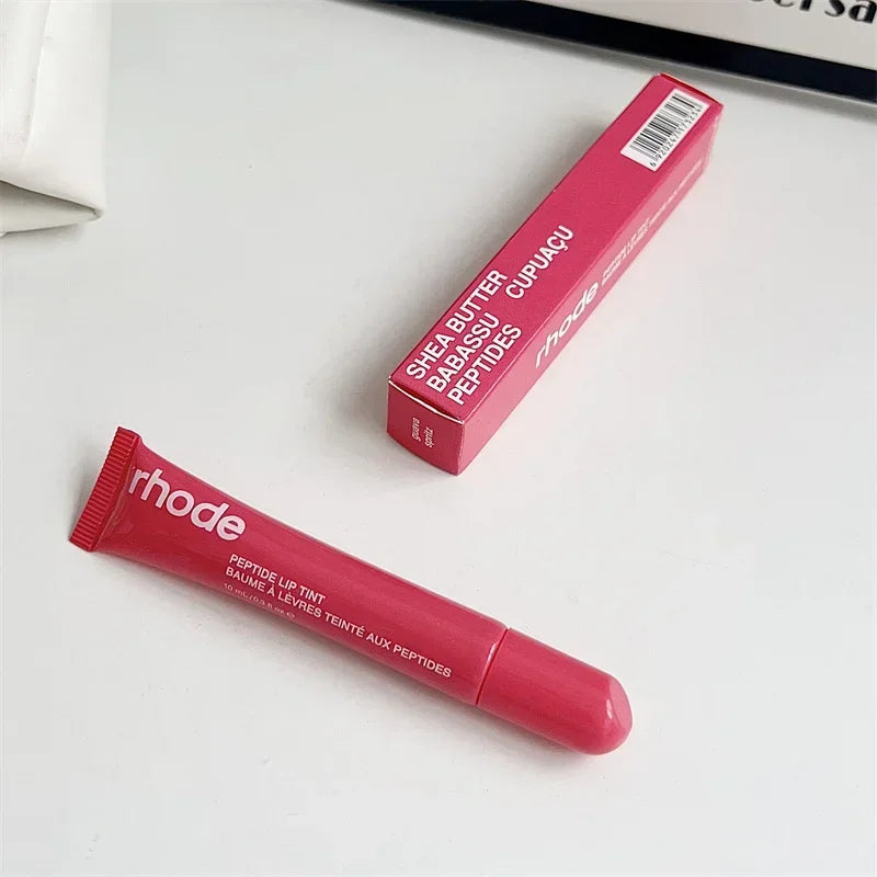 Rhode Moisturizing Lip Balm Original Lip Gloss Care of the Lips Benetitnt for Lips Pink Powder Blush Plumping Gloss Oil Lipstick