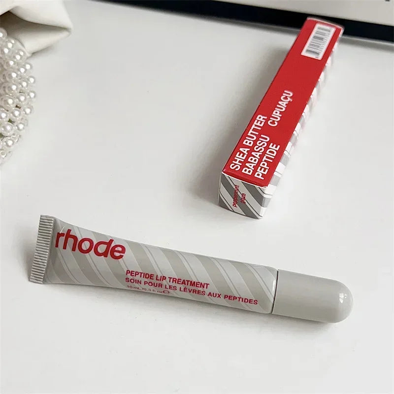 Rhode Moisturizing Lip Balm Original Lip Gloss Care of the Lips Benetitnt for Lips Pink Powder Blush Plumping Gloss Oil Lipstick