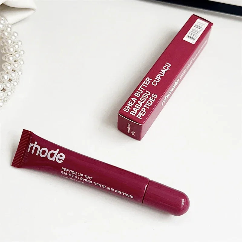 Rhode Moisturizing Lip Balm Original Lip Gloss Care of the Lips Benetitnt for Lips Pink Powder Blush Plumping Gloss Oil Lipstick